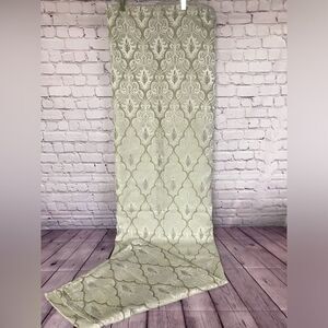 Bundle Target HOME 72” x 72” shower curtain cream Celery green Grandmillenial